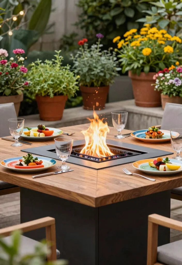 7 Best Portable Fire Pit Ideas for Camping & Patios 1 7 Best Portable Fire Pit Ideas for Camping Patios 1. Compact Tabletop Fire Pit 0