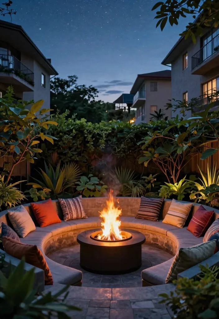 7 Best Portable Fire Pit Ideas for Camping & Patios 46 7 Best Portable Fire Pit Ideas for Camping Patios 6. Fire Pit with Seating 0