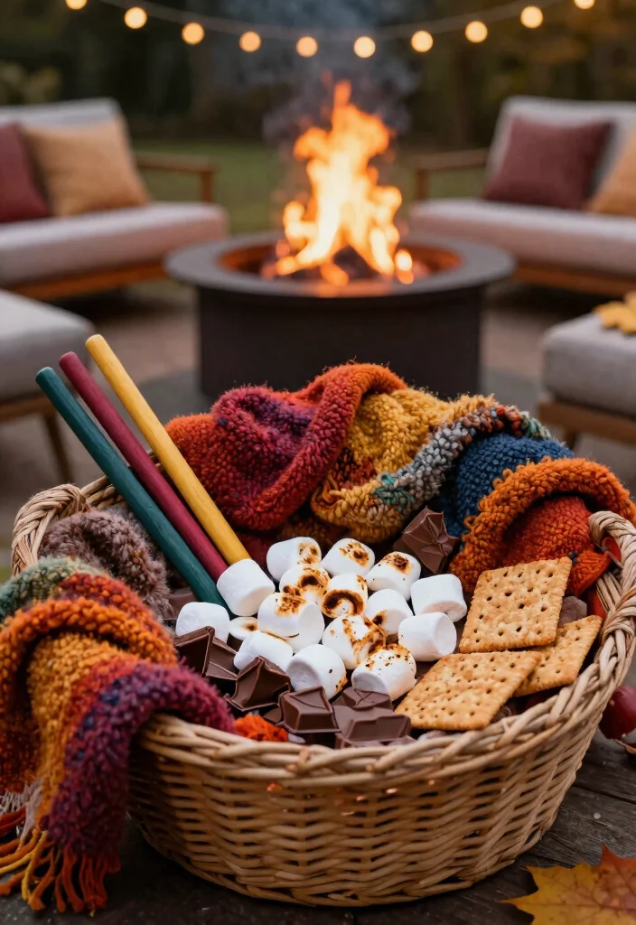 7 Creative Fire Pit Raffle Basket Ideas for Your Event 1 7 Creative Fire Pit Raffle Basket Ideas for Your Event 1. Cozy Bonfire Essentials Basket 0