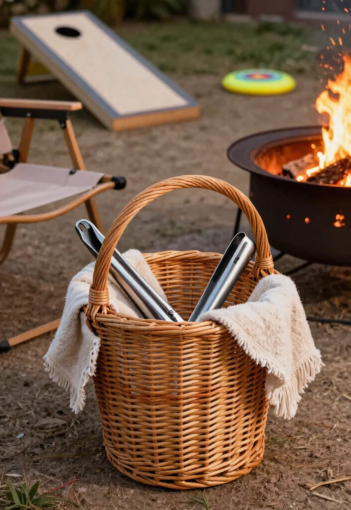 7 Creative Fire Pit Raffle Basket Ideas for Your Event 13 7 Creative Fire Pit Raffle Basket Ideas for Your Event 3. Fire Pit Accessory Collection 0