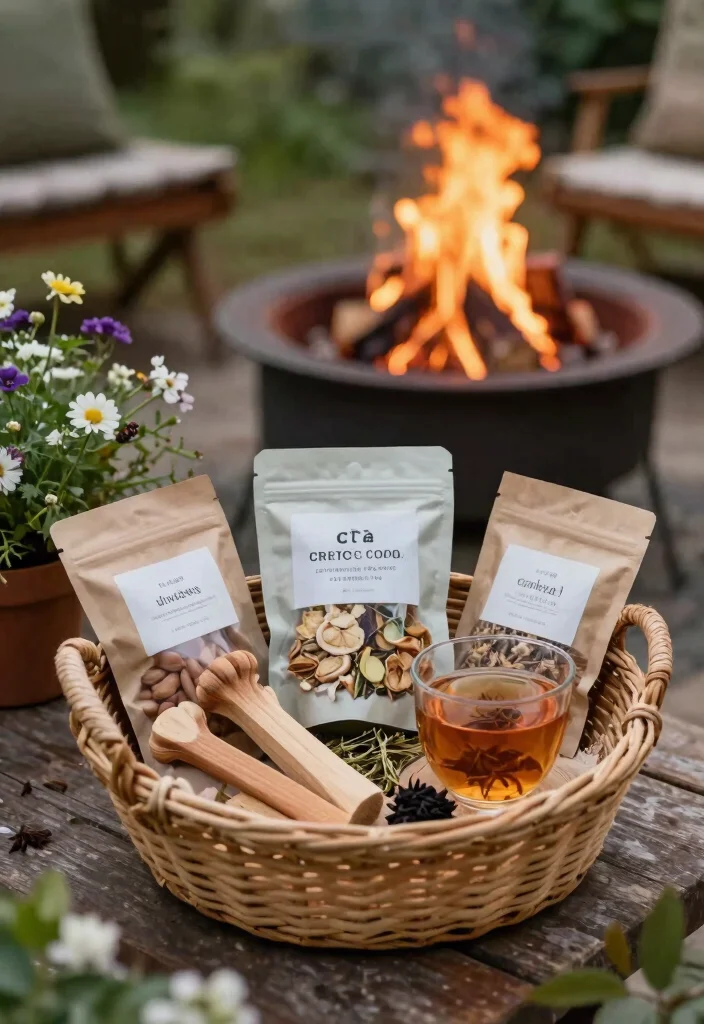 7 Creative Fire Pit Raffle Basket Ideas for Your Event 36 7 Creative Fire Pit Raffle Basket Ideas for Your Event 6. Nature Lovers Fire Pit Basket 0