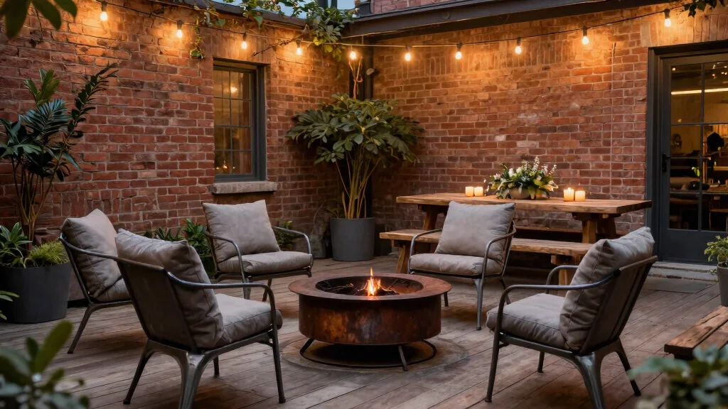 7 Durable Metal Fire Pit Ideas for Industrial Style Patios