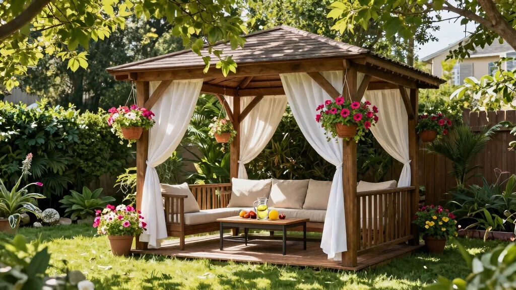 7 Practical Gazebo Shade Ideas to Beat the Sun