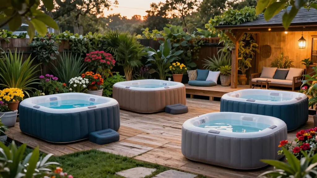 7 Safe Inflatable Hot Tub Deck Ideas for Stability