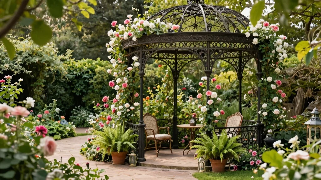 7 Timeless Iron Gazebo Ideas for a Victorian Aesthetic