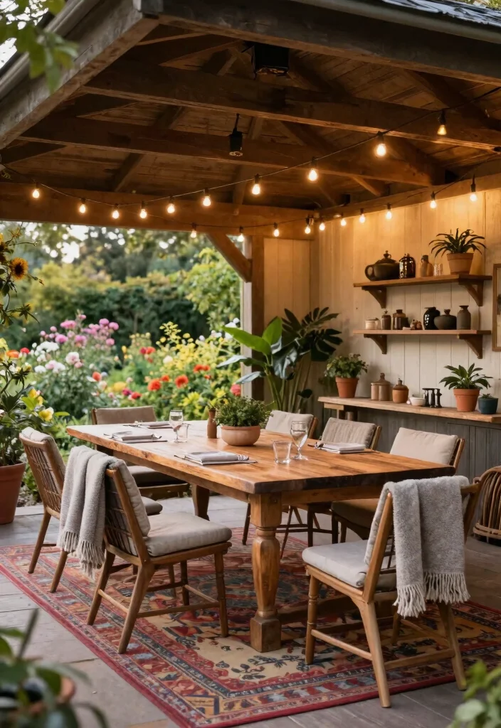 7 Unique Grain Bin Gazebo Ideas for a Farmhouse Look 1. Cozy Gathering Spot 0