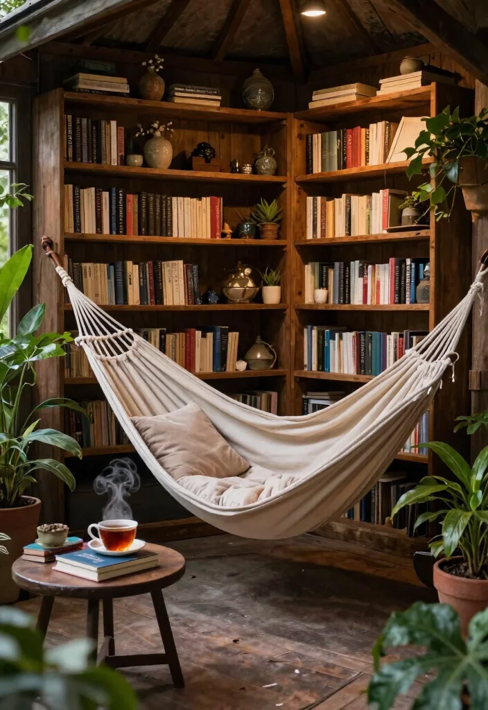 7 Unique Grain Bin Gazebo Ideas for a Farmhouse Look 5. Tranquil Reading Nook 0