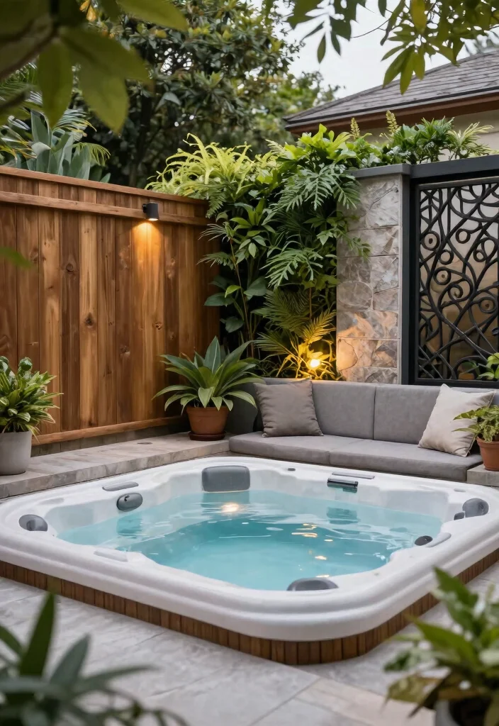 7 Unique Hot Tub Wall Ideas for Privacy & Wind Protection 58 7 Unique Hot Tub Wall Ideas for Privacy Wind Protection Conclusion 0