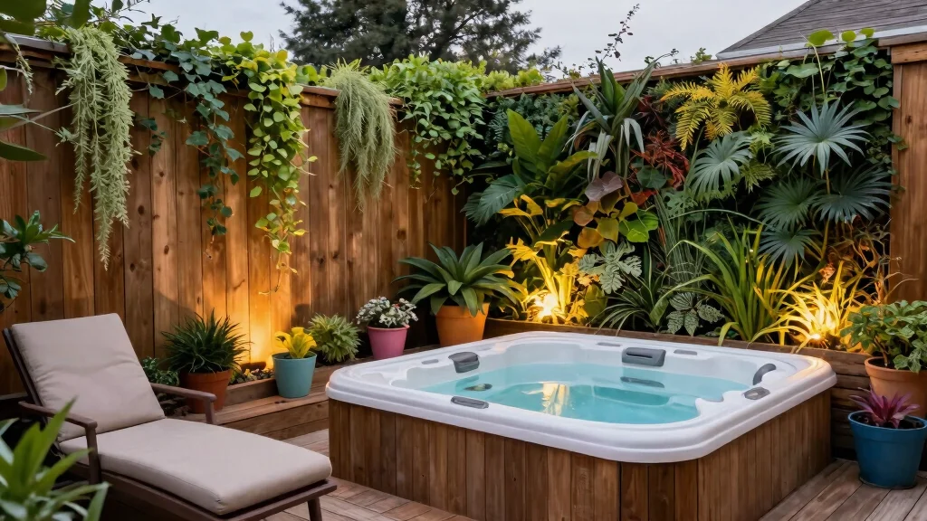 7 Unique Hot Tub Wall Ideas for Privacy & Wind Protection