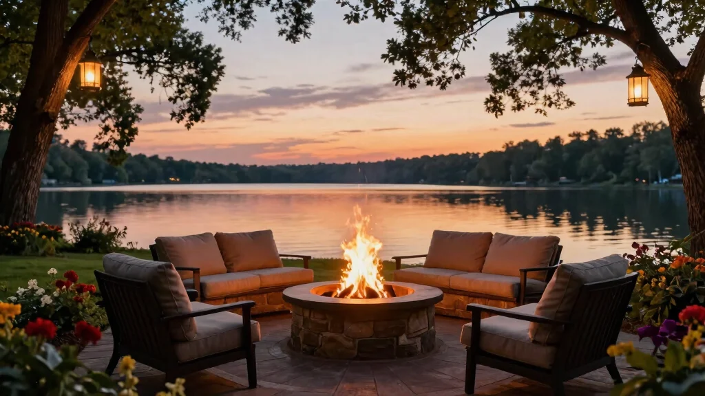 8 Breathtaking Lakeside Fire Pit Ideas for Summer Nights