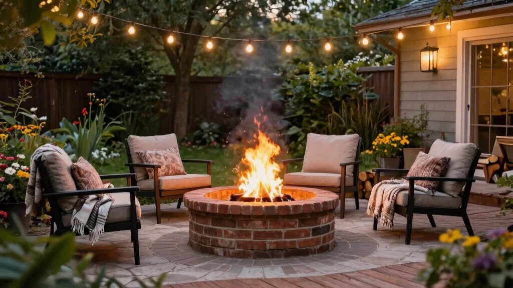 8 Classic Brick Fire Pit Ideas (Cheap & Easy DIY)