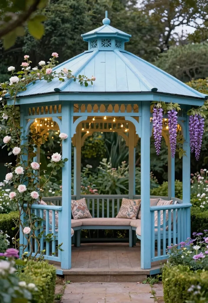8 Classic Octagon Gazebo Ideas Backyard Lovers Want 12 8 Classic Octagon Gazebo Ideas Backyard Lovers Want 2. Vintage Style Wooden Gazebo 0