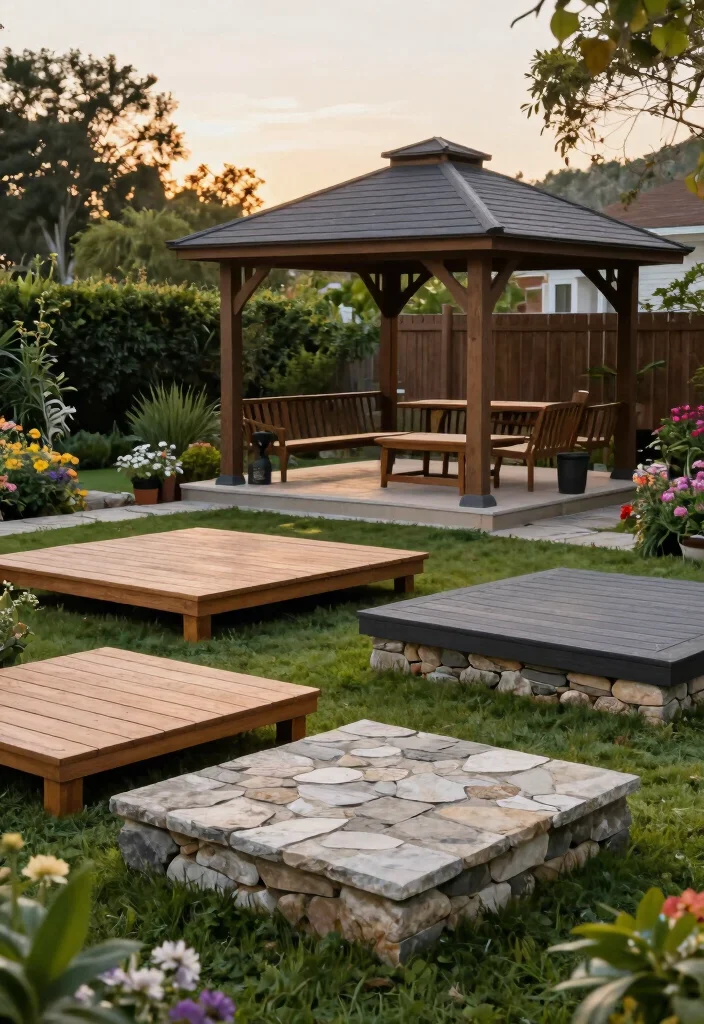 8 Durable Gazebo Platform Ideas from Wood to Stone Conclusion 0