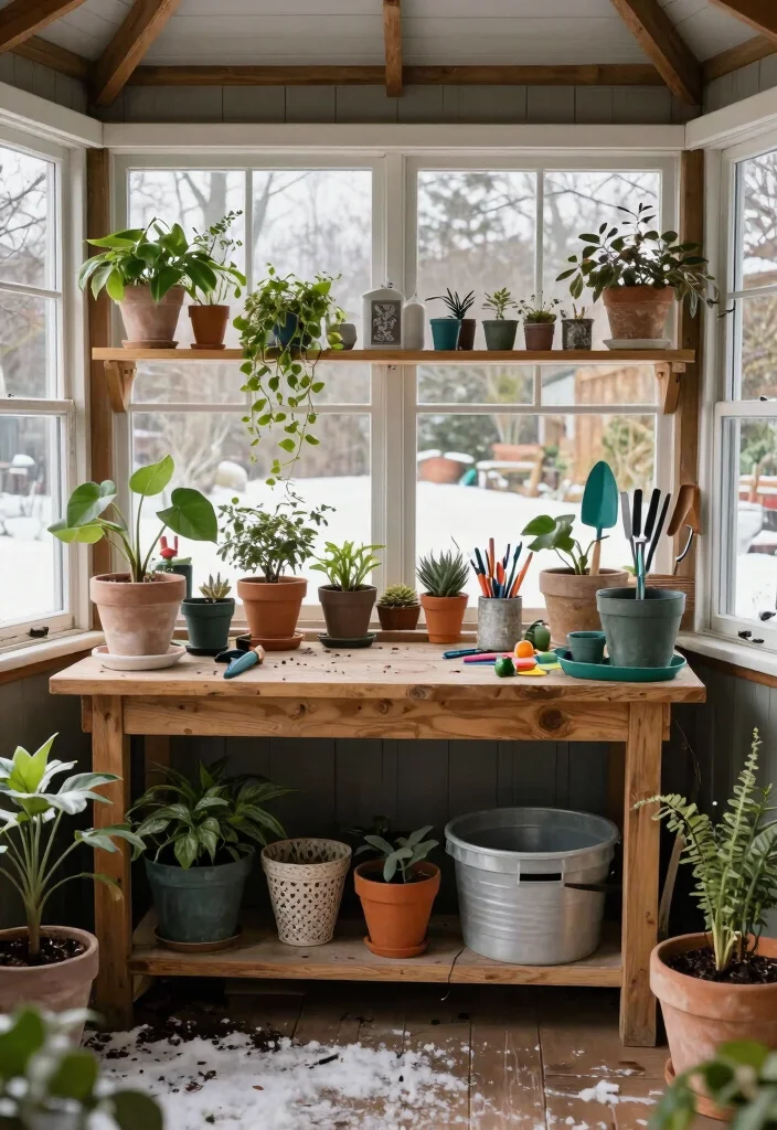 8 Private Closed In Gazebo Ideas for Winter Use 35 8 Private Closed In Gazebo Ideas for Winter Use 5. Garden Workshop Space 0