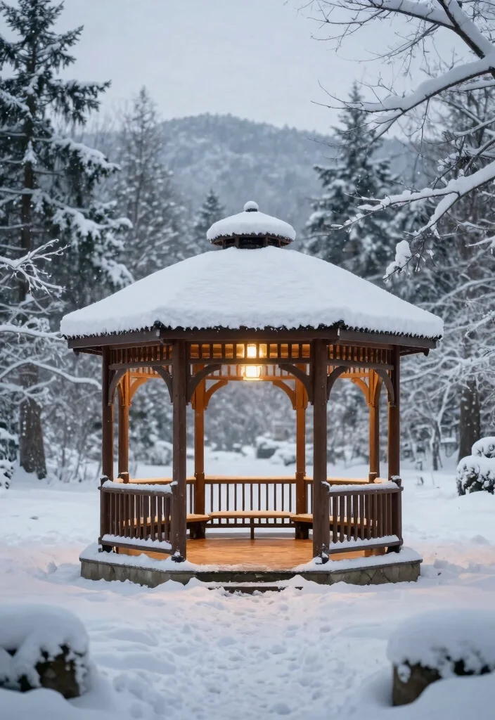8 Private Closed In Gazebo Ideas for Winter Use 59 8 Private Closed In Gazebo Ideas for Winter Use Conclusion 0