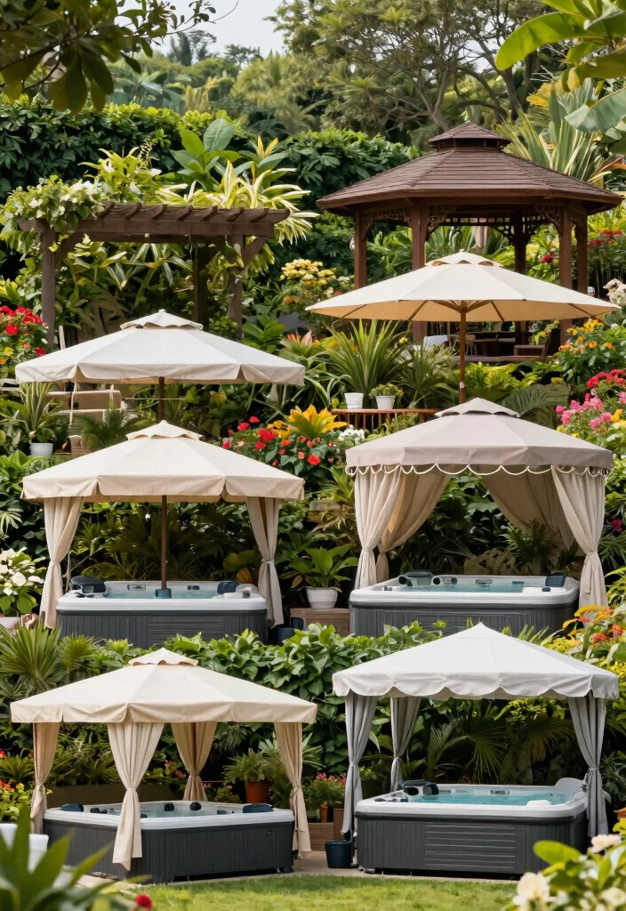 8 Shielding Hot Tub Canopy Ideas for Sun & Rain 59 8 Shielding Hot Tub Canopy Ideas for Sun Rain Conclusion 0