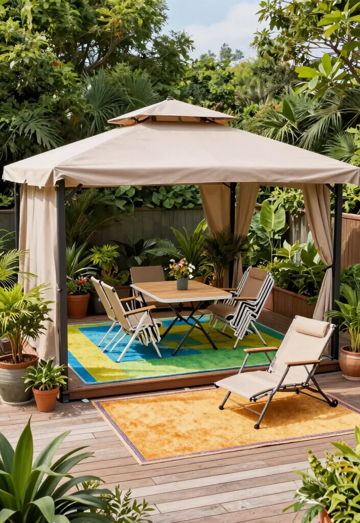 8 Welcoming Front Porch Gazebo Ideas for Curb Appeal 8. Multi Function Gazebo 0