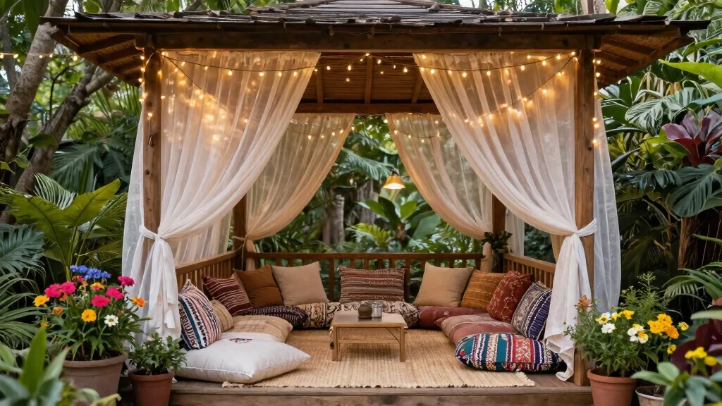 9 Chic Boho Gazebo Ideas for a Relaxed, Zen Vibe