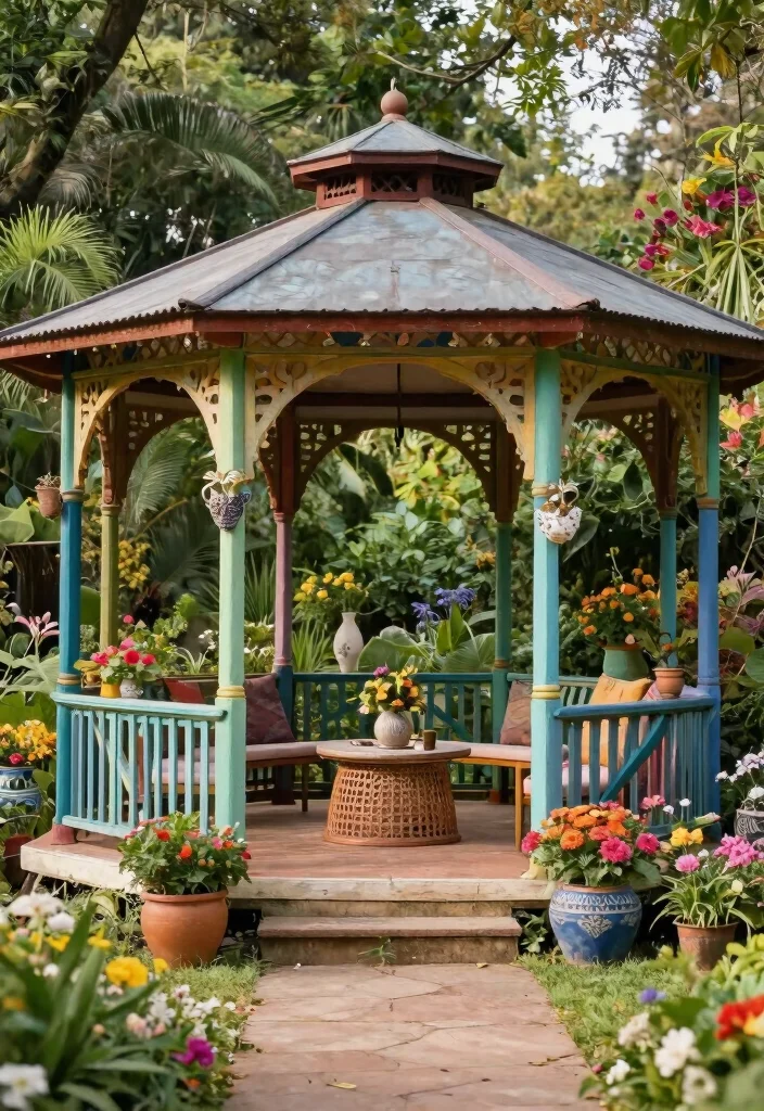 9 Colorful Bohemian Gazebo Ideas for Artistic Backyards Conclusion 0