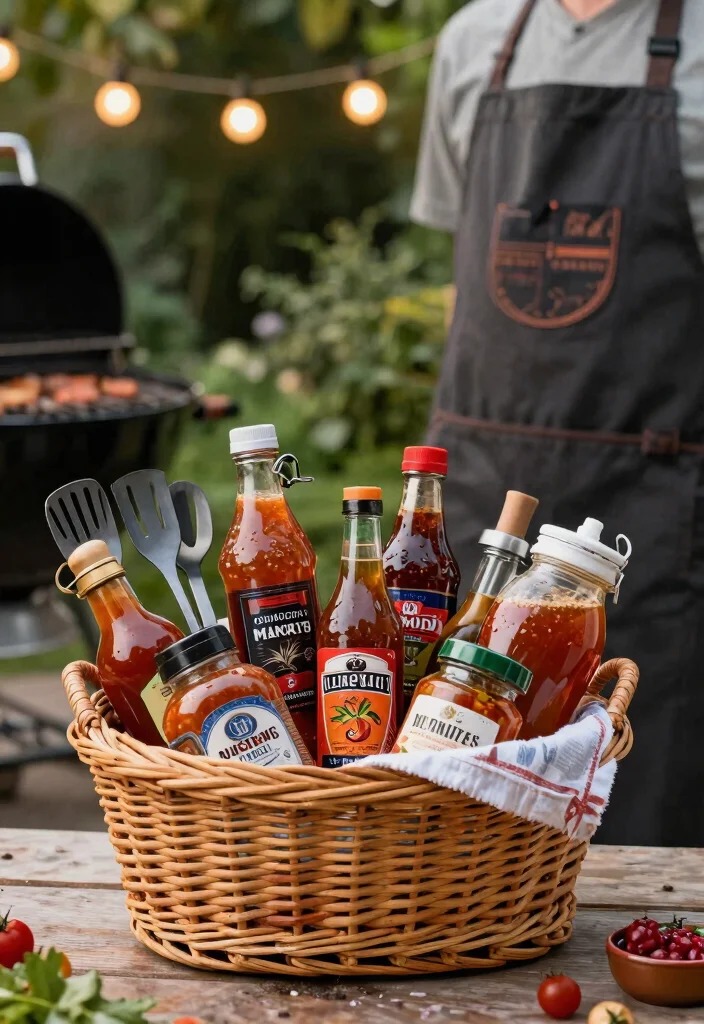 9 Fun Fire Pit Gift Basket Ideas for Housewarming Parties 46 9 Fun Fire Pit Gift Basket Ideas for Housewarming Parties 6. BBQ Essentials 0
