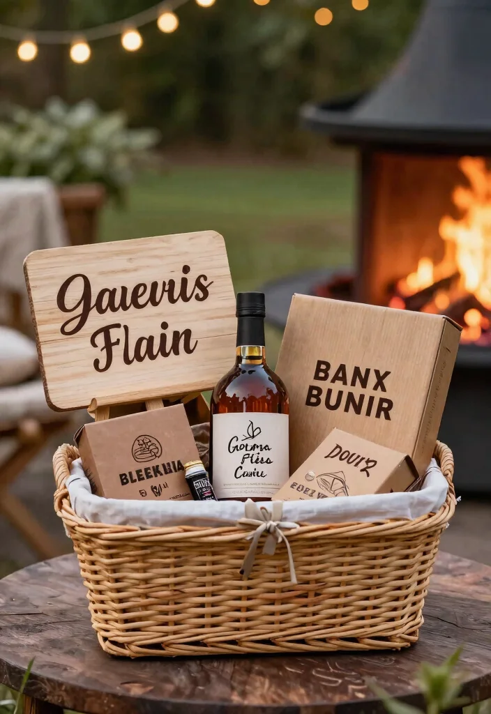 9 Fun Fire Pit Gift Basket Ideas for Housewarming Parties 60 9 Fun Fire Pit Gift Basket Ideas for Housewarming Parties 9. Personalized Fire Pit Experience 0
