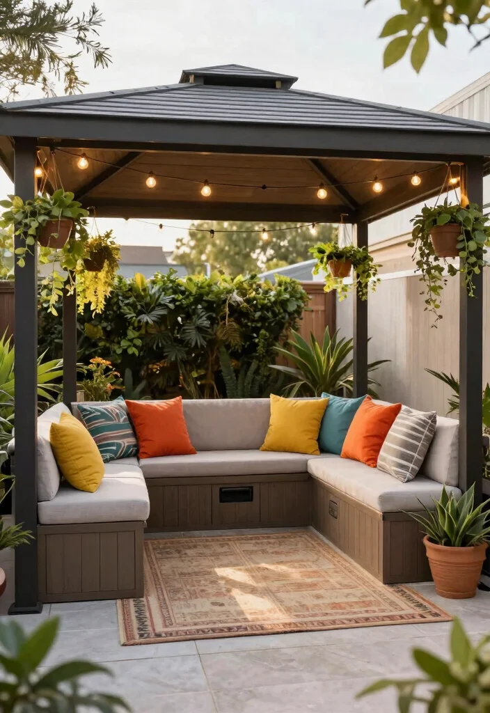9 Lush Hot Tub Landscaping Concepts for a Secret Sanctuary 8. Shade and Comfort 0