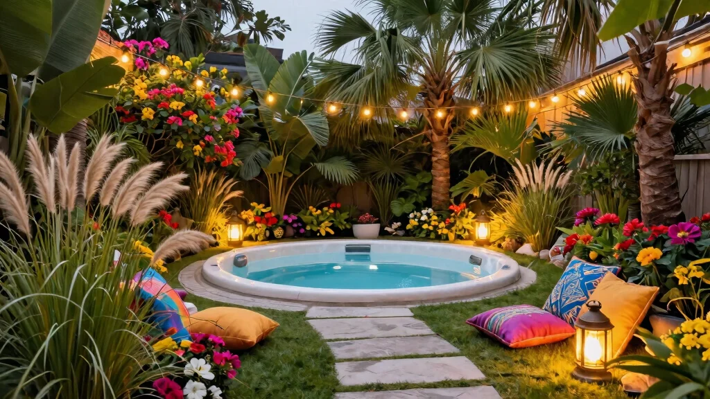 9 Lush Hot Tub Landscaping Concepts for a Secret Sanctuary