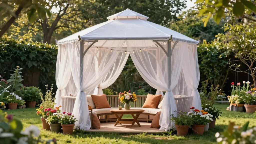 9 Practical Gazebo Enclosure Ideas for Bug-Free Days
