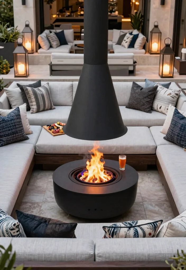 9 Smart Solo Stove Fire Pit Ideas No Smoke Just Vibes 2. The Chic Lounge Area 0