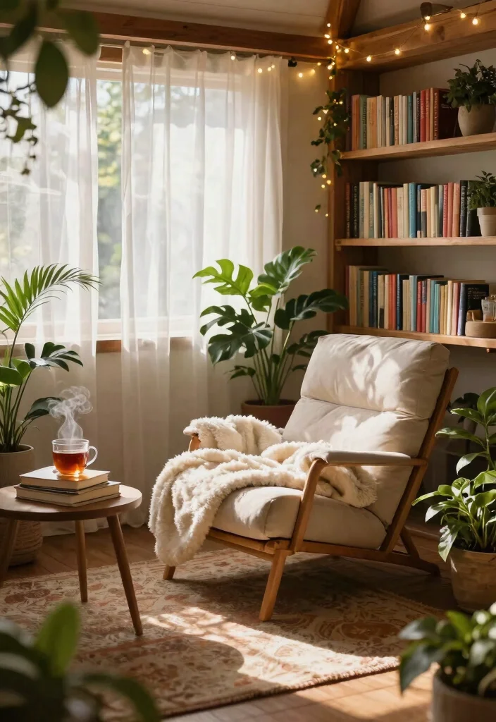 9 Stunning Gazebo Interior Ideas for an Outdoor Room 1. Cozy Reading Nook 0