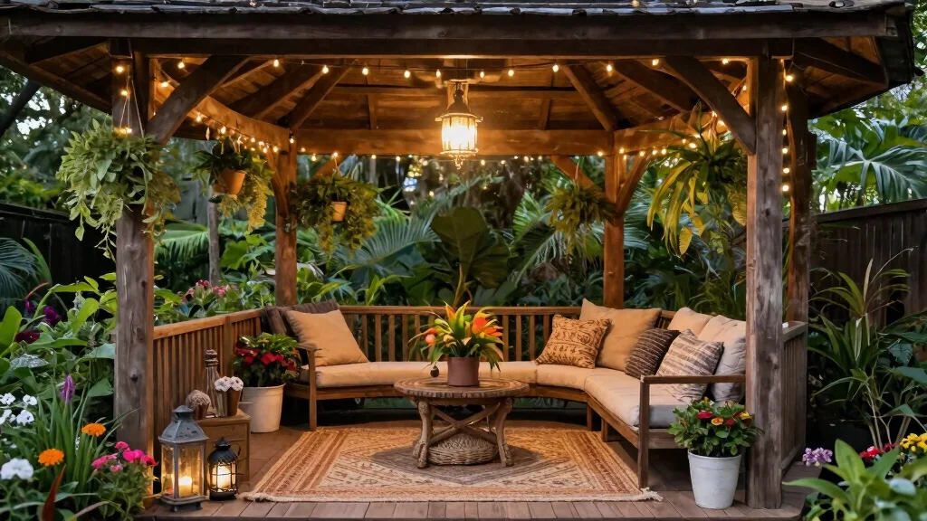 9 Stunning Gazebo Interior Ideas for an Outdoor Room